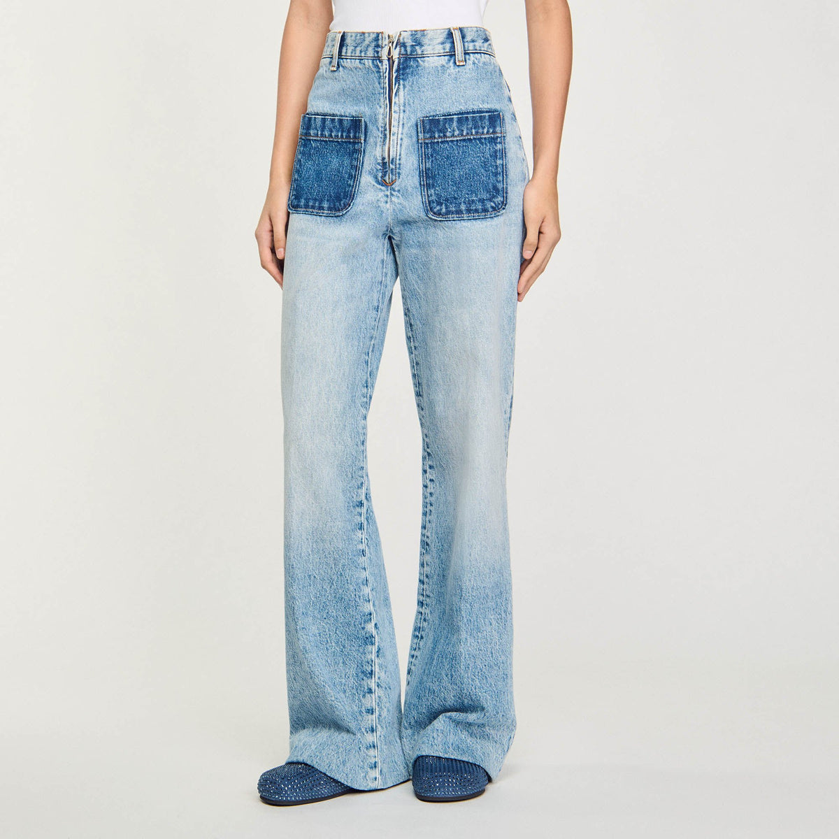 High-rise jeans | Sandro