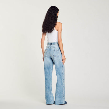 High-rise jeans | Sandro