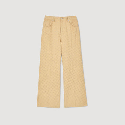 Rhinestone-embellished jeans | Sandro