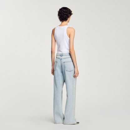 Beaded jeans | Sandro