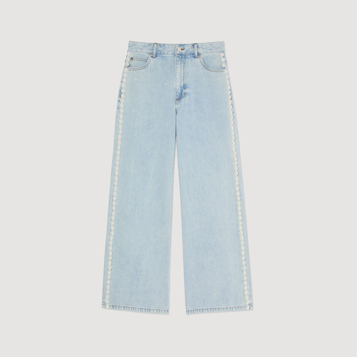 Beaded jeans | Sandro