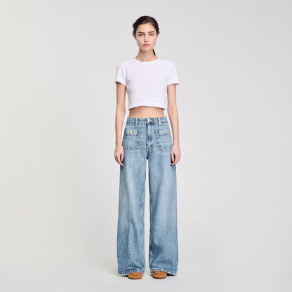 Faded jeans | Sandro