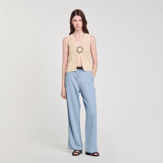 Wide-leg jeans | Sandro