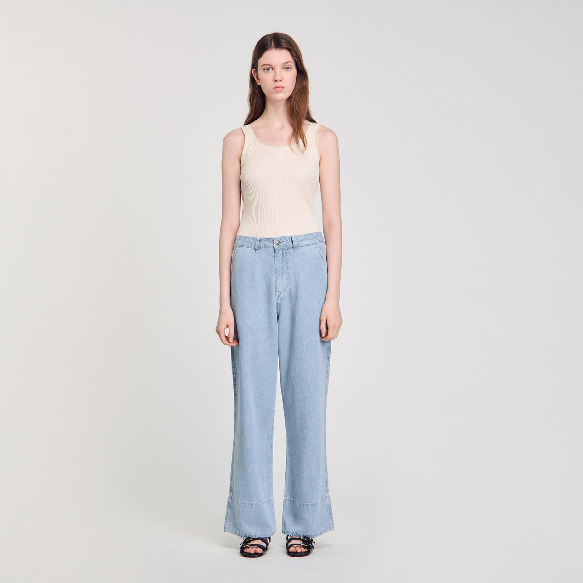 Wide-leg jeans | Sandro