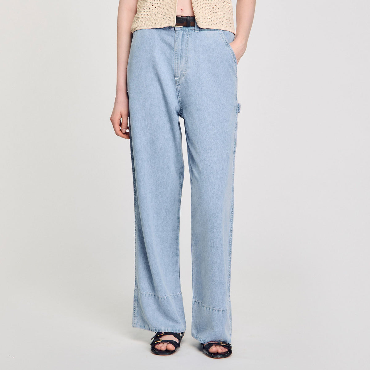 Wide-leg jeans | Sandro