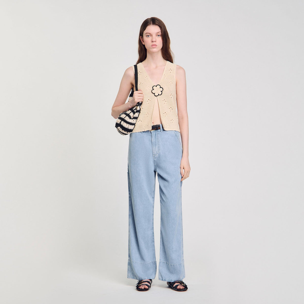 Wide-leg jeans | Sandro