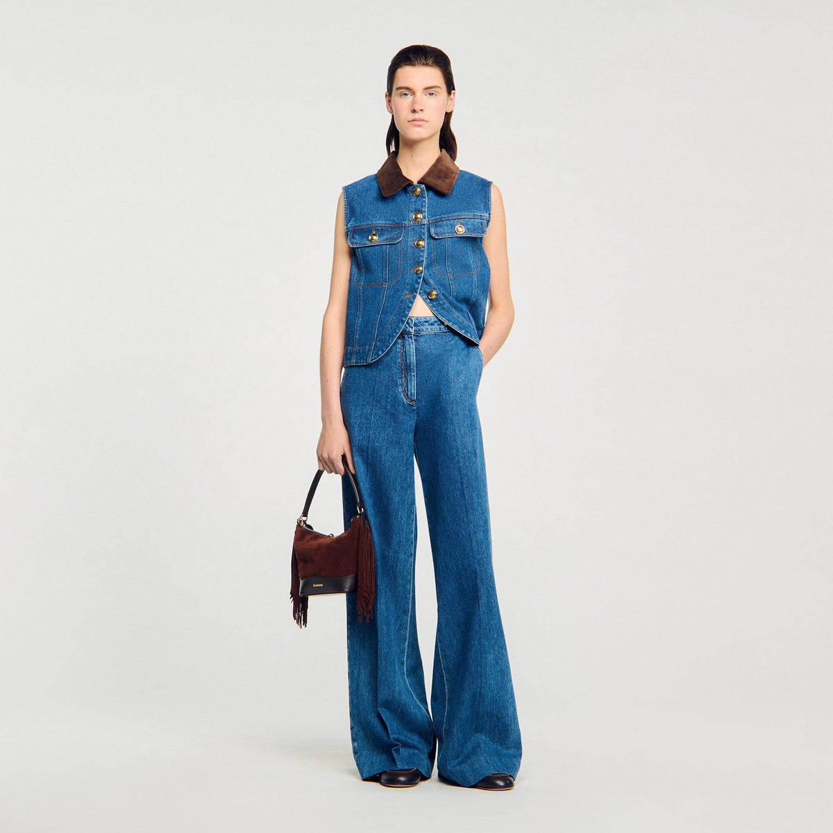 Wide-leg jeans | Sandro