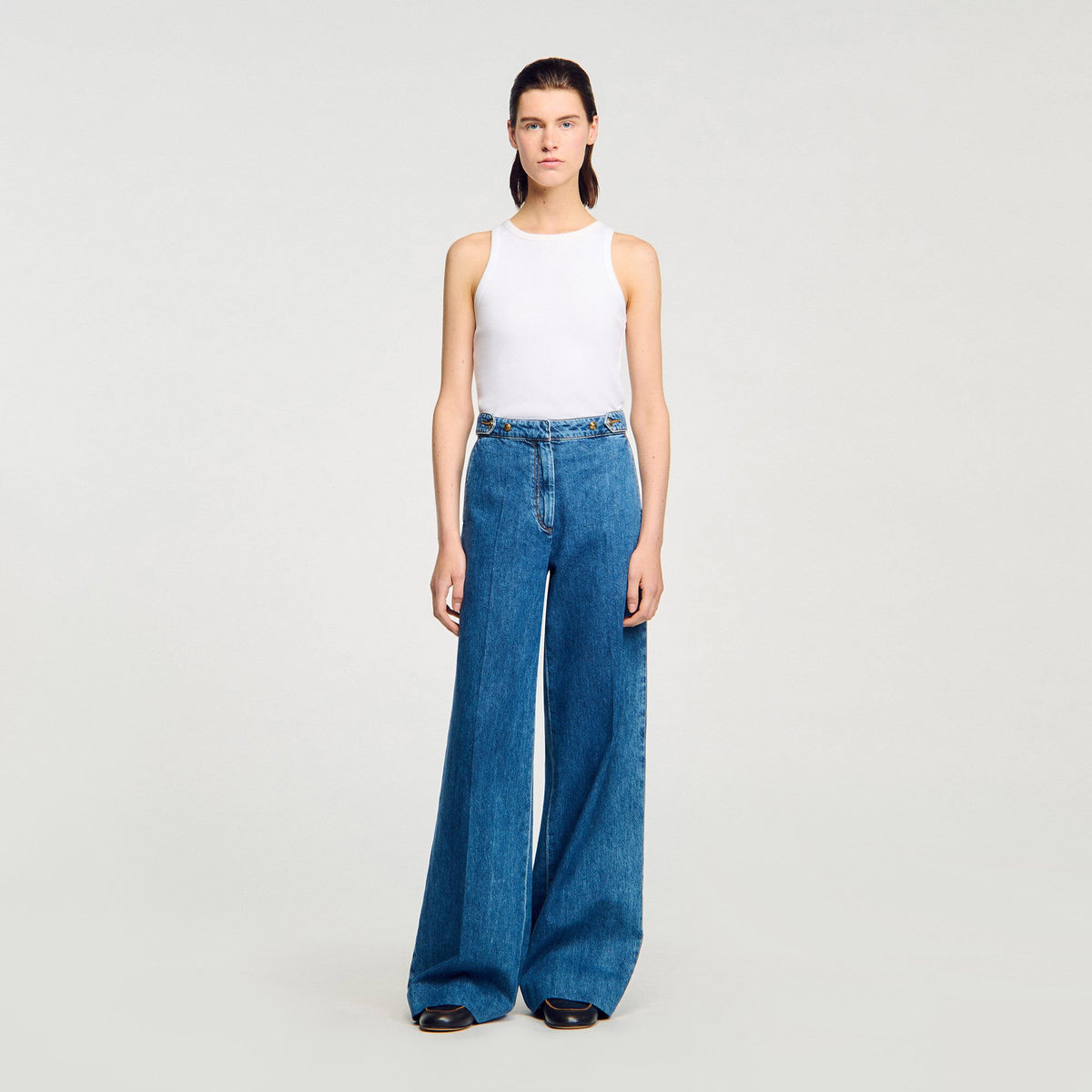 Wide-leg jeans | Sandro