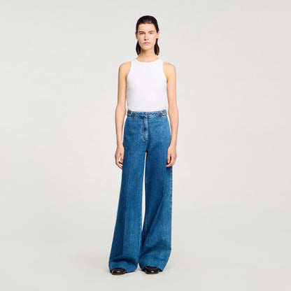 Wide-leg jeans | Sandro