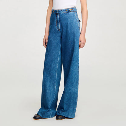 Wide-leg jeans | Sandro