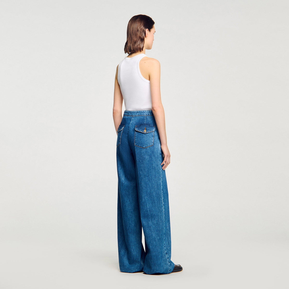 Wide-leg jeans | Sandro