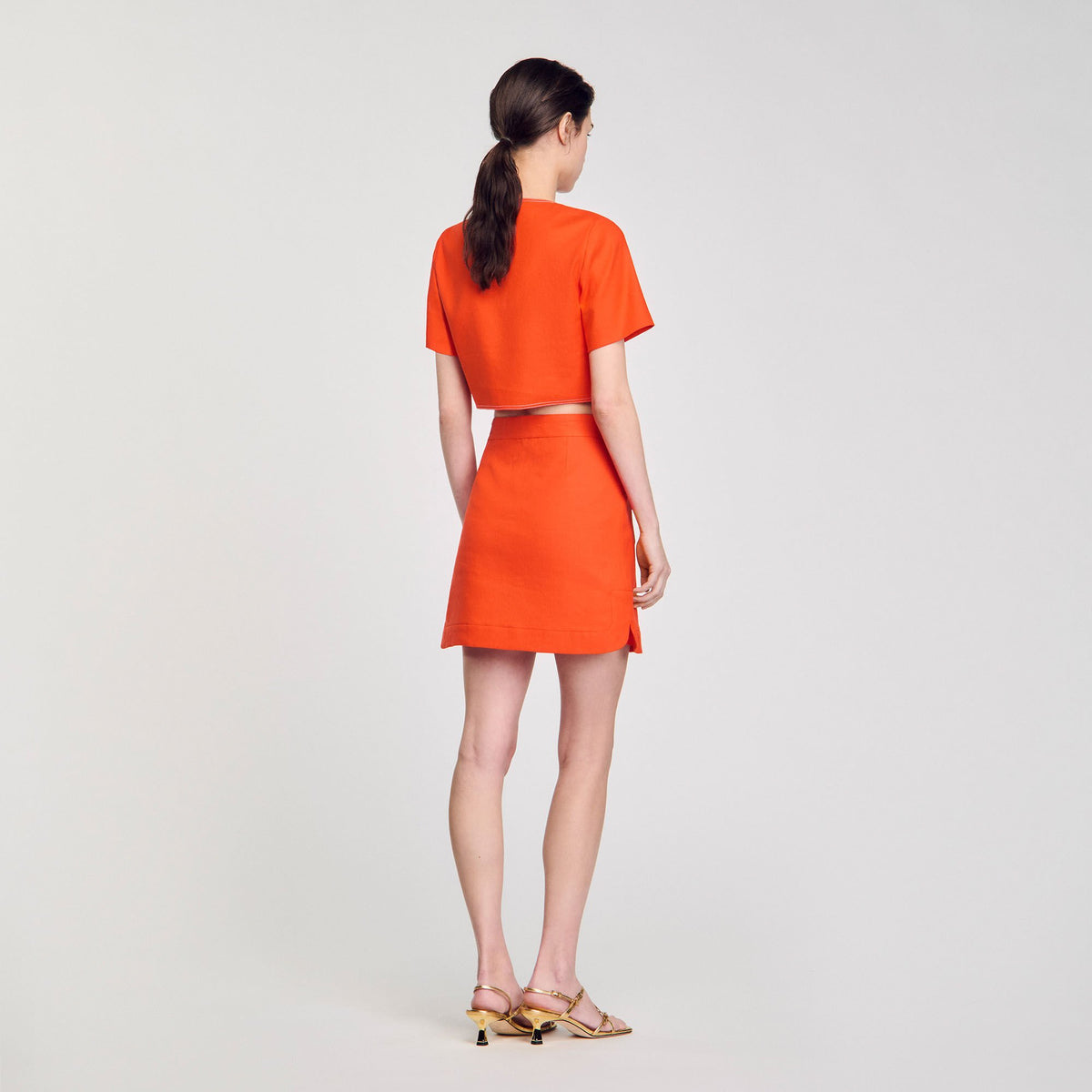 Mini skirt with pockets | Sandro