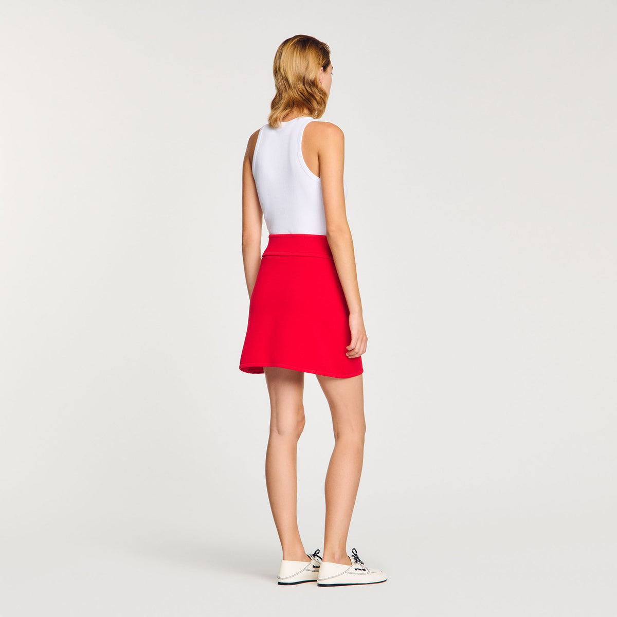 Mini knit skirt | Sandro