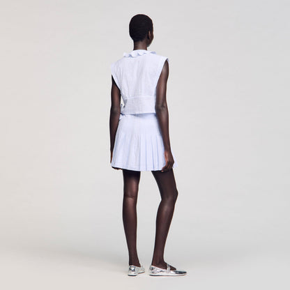 Mini striped skirt | Sandro