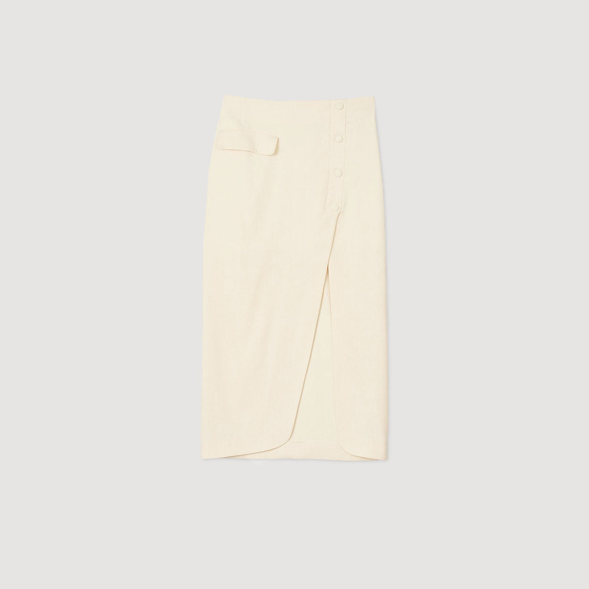 Maxi slit skirt | Sandro