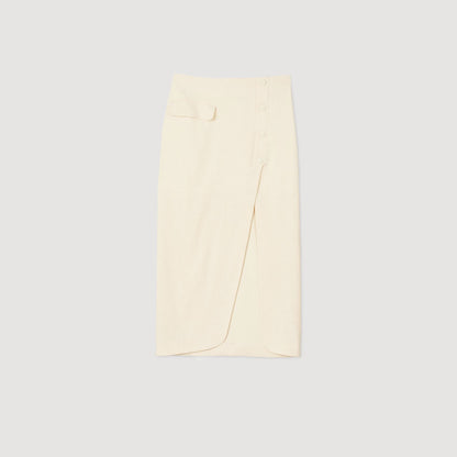 Maxi slit skirt | Sandro