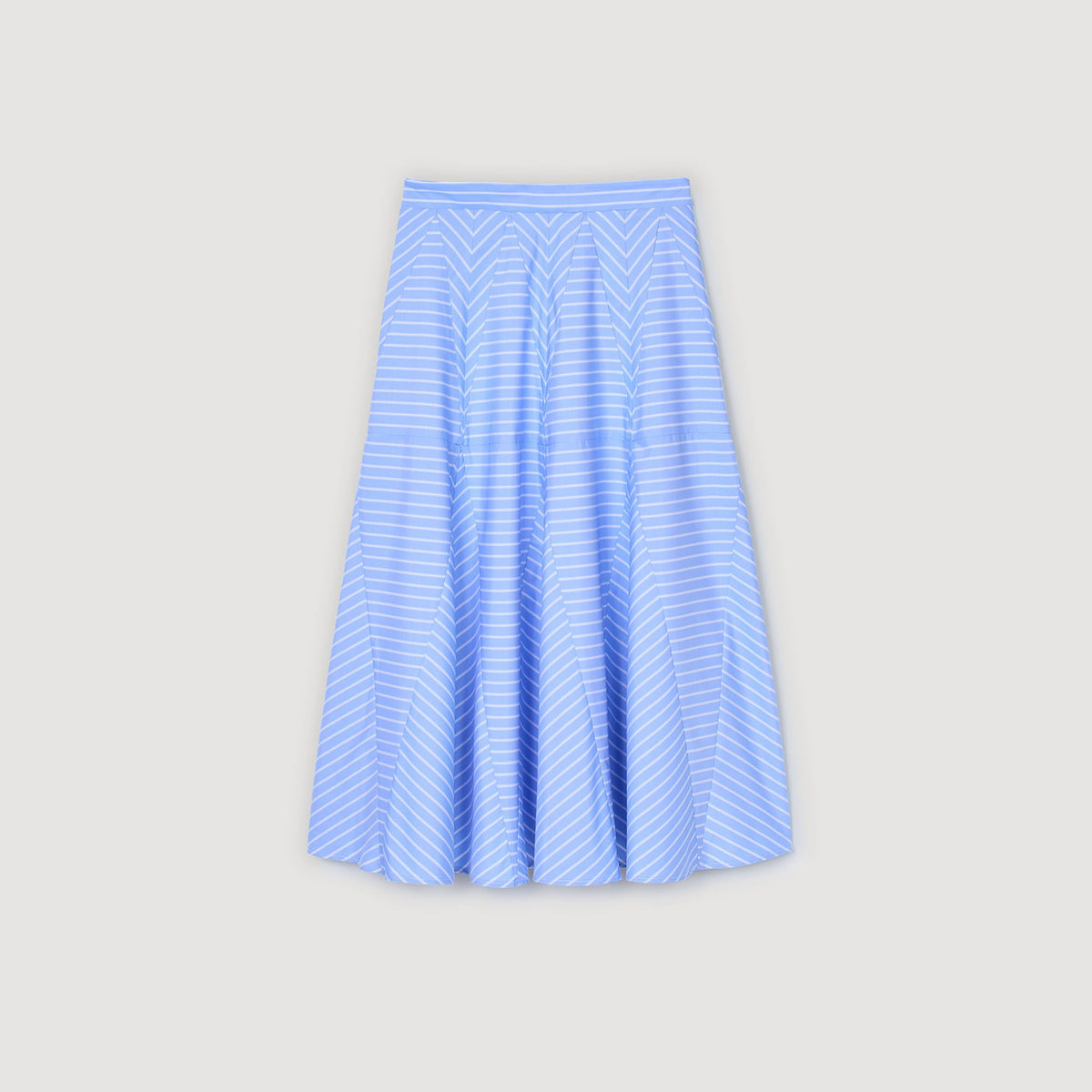 Maxi striped skirt | Sandro