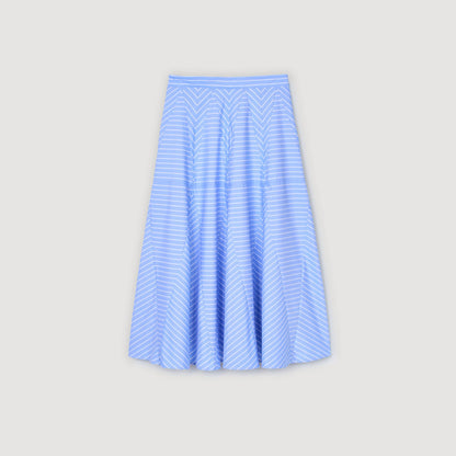 Maxi striped skirt | Sandro