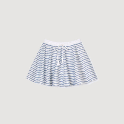 Spiral print skater skirt | Sandro