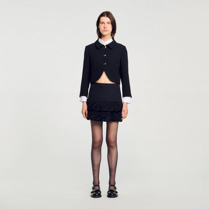 Mini ruffled skirt | Sandro