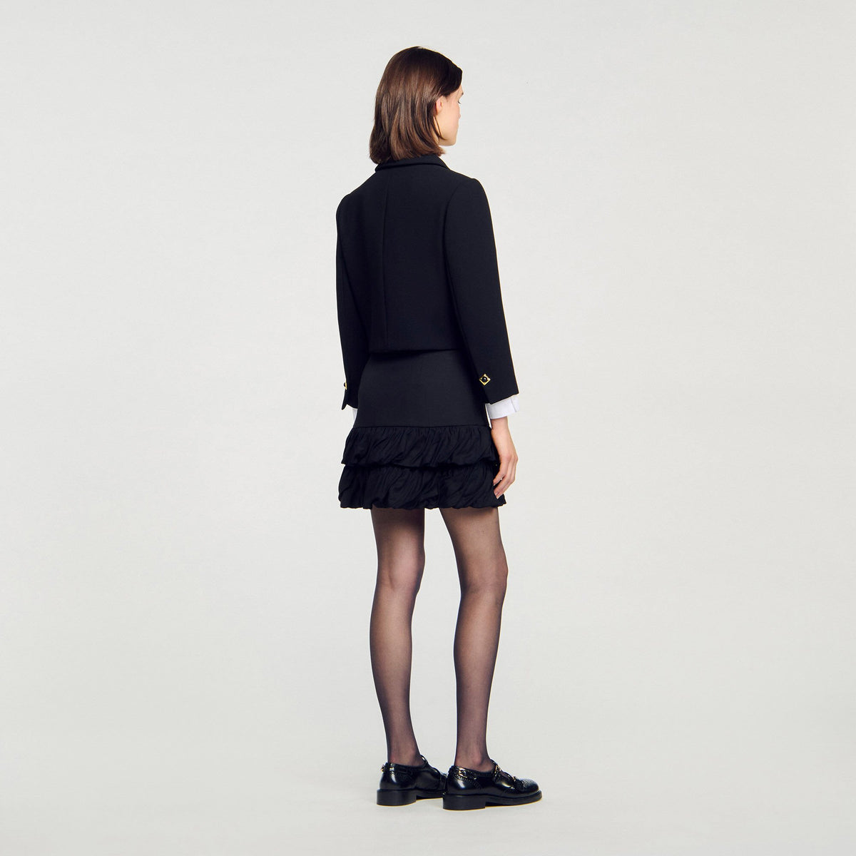 Mini ruffled skirt | Sandro