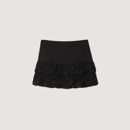 Mini ruffled skirt | Sandro
