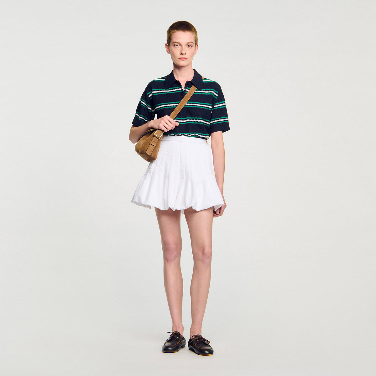 Mini bubble skirt | Sandro
