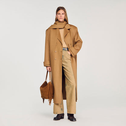 Oversized Wool Coat | Sandro