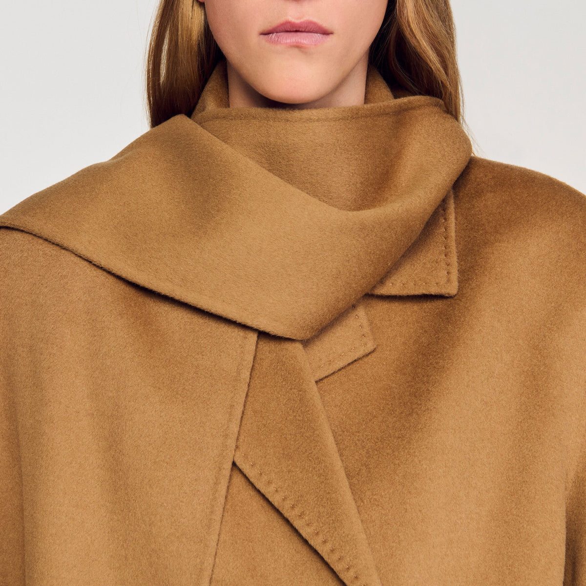Oversized Wool Coat | Sandro