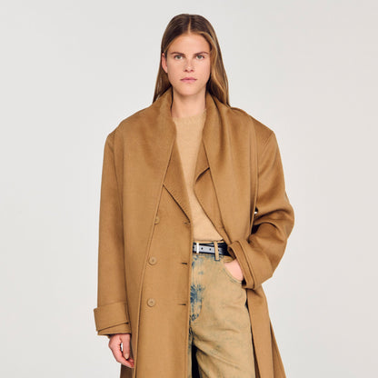 Oversized Wool Coat | Sandro