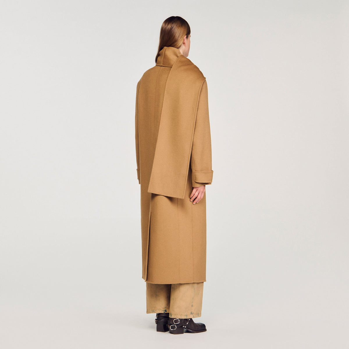 Oversized Wool Coat | Sandro