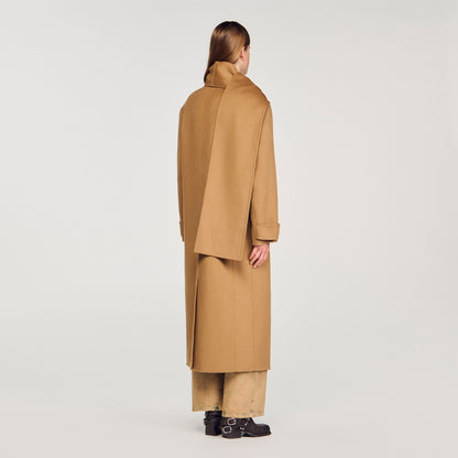 Oversized Wool Coat | Sandro