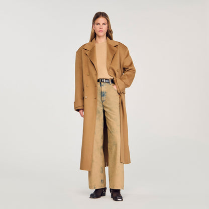 Oversized Wool Coat | Sandro