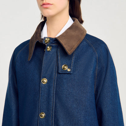 Denim workwear jacket | Sandro