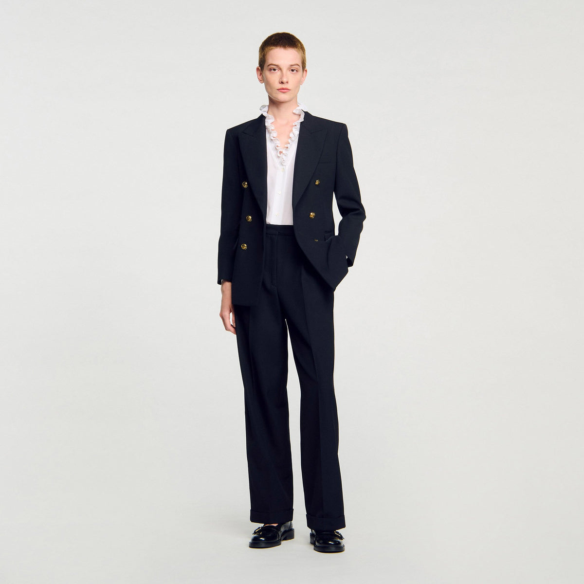 Straight-leg trousers | Sandro