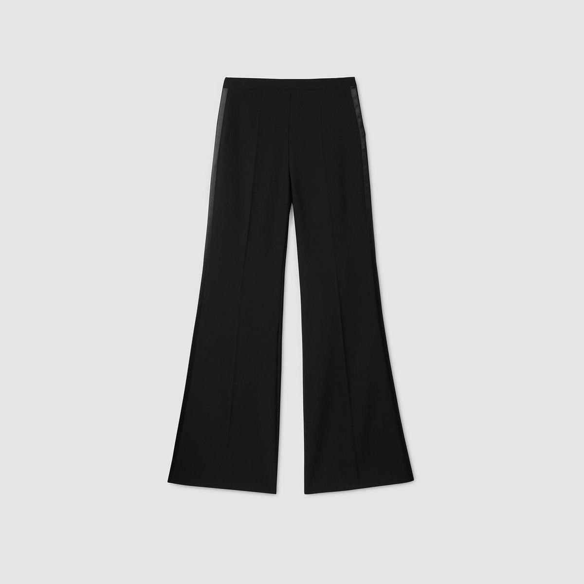 Satin stripe suit trousers | Sandro