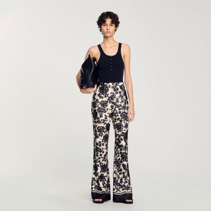 Floral pants | Sandro