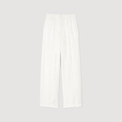 Jacquard flowers trousers | Sandro