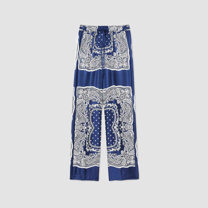 Bandana-print flowy trousers | Sandro