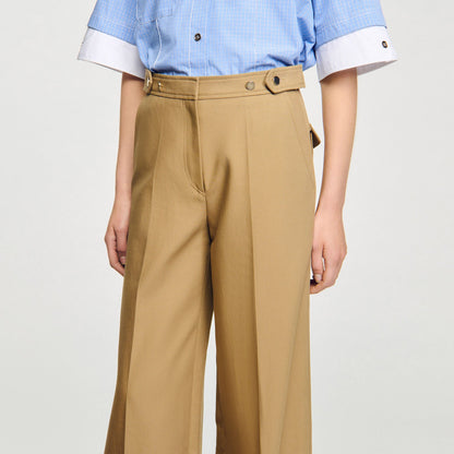 Cotton suit trousers | Sandro
