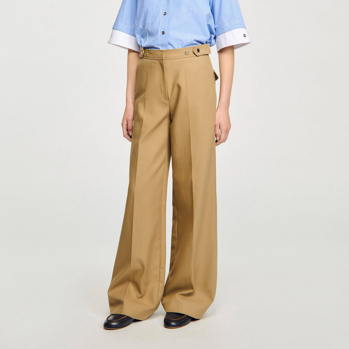 Cotton suit trousers | Sandro