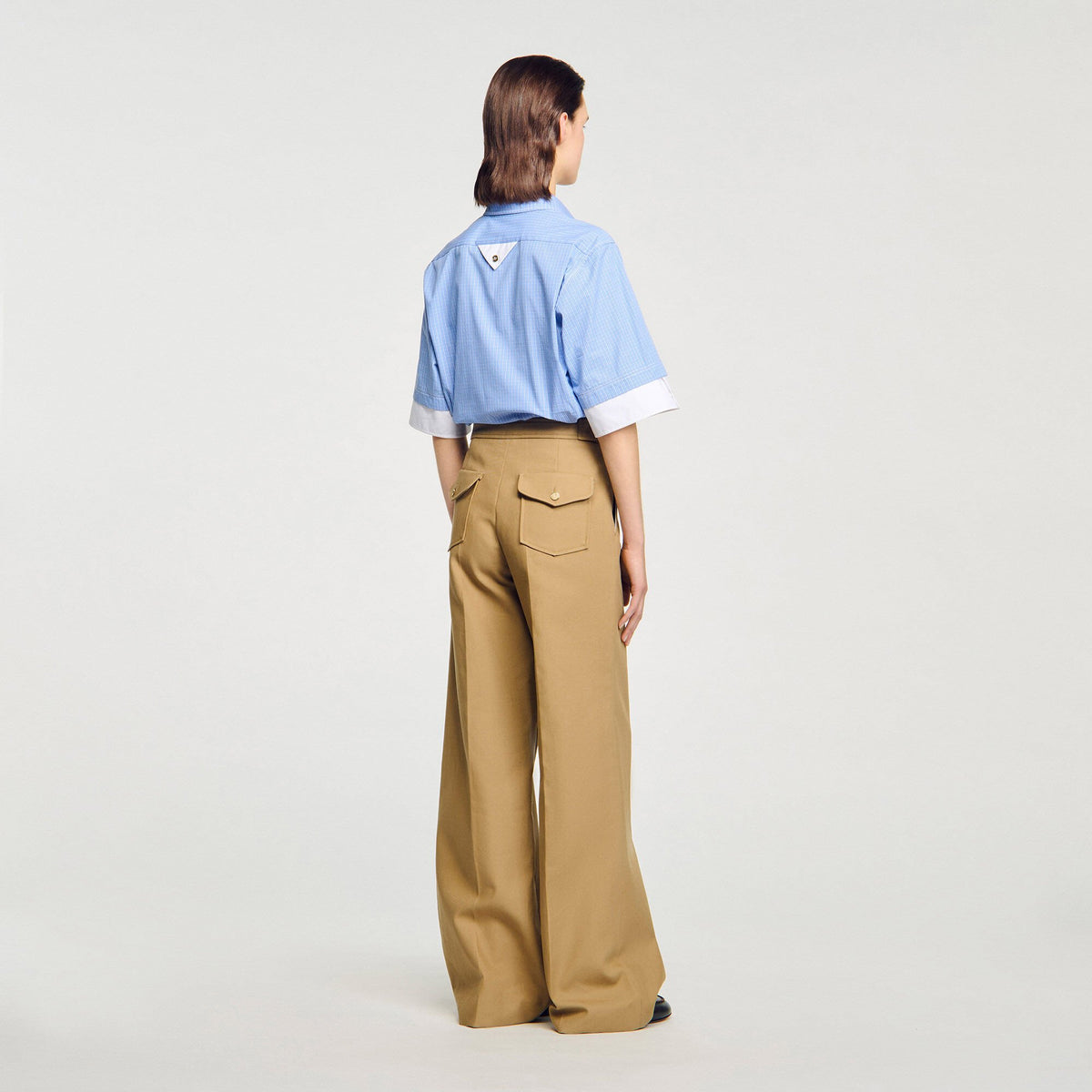 Cotton suit trousers | Sandro