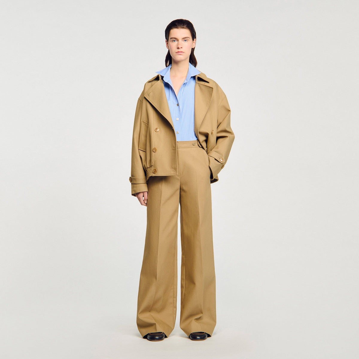 Cotton suit trousers | Sandro