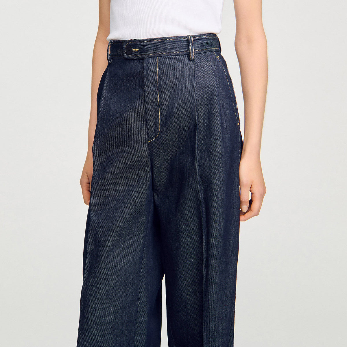 Denim suit trousers | Sandro