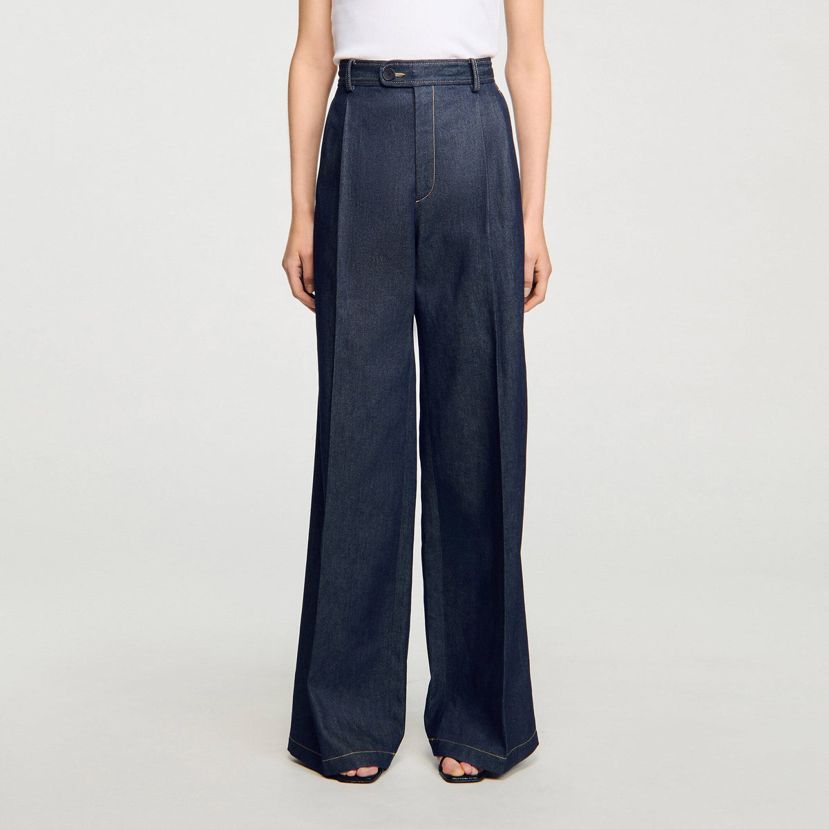 Denim suit trousers | Sandro