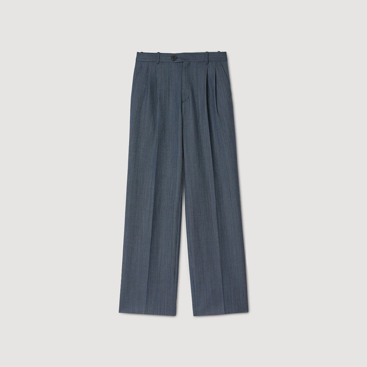 Striped wide-leg trousers | Sandro