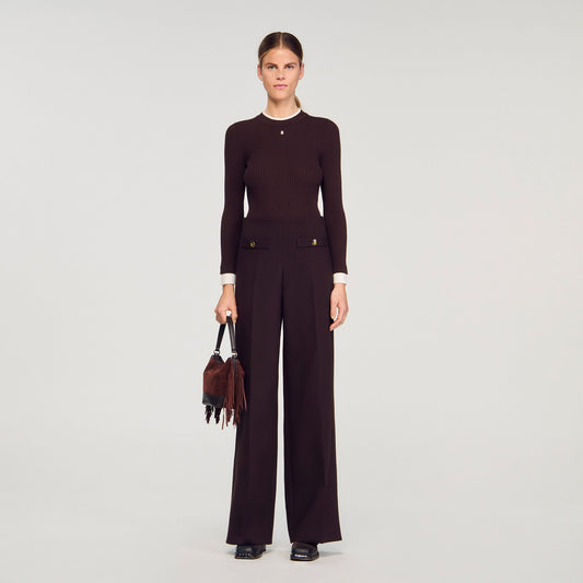 Flared trousers | Sandro