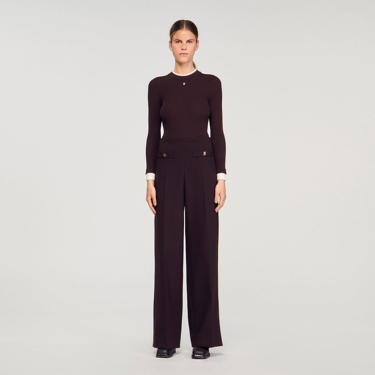 Flared trousers | Sandro