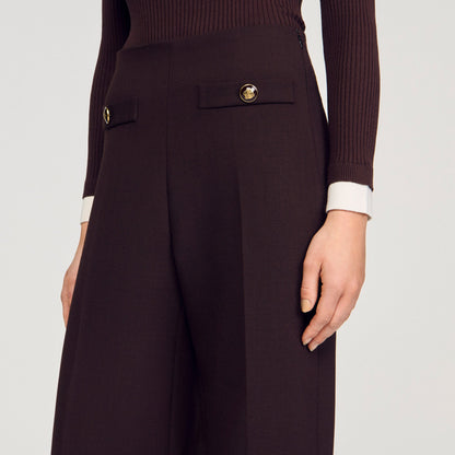 Flared trousers | Sandro