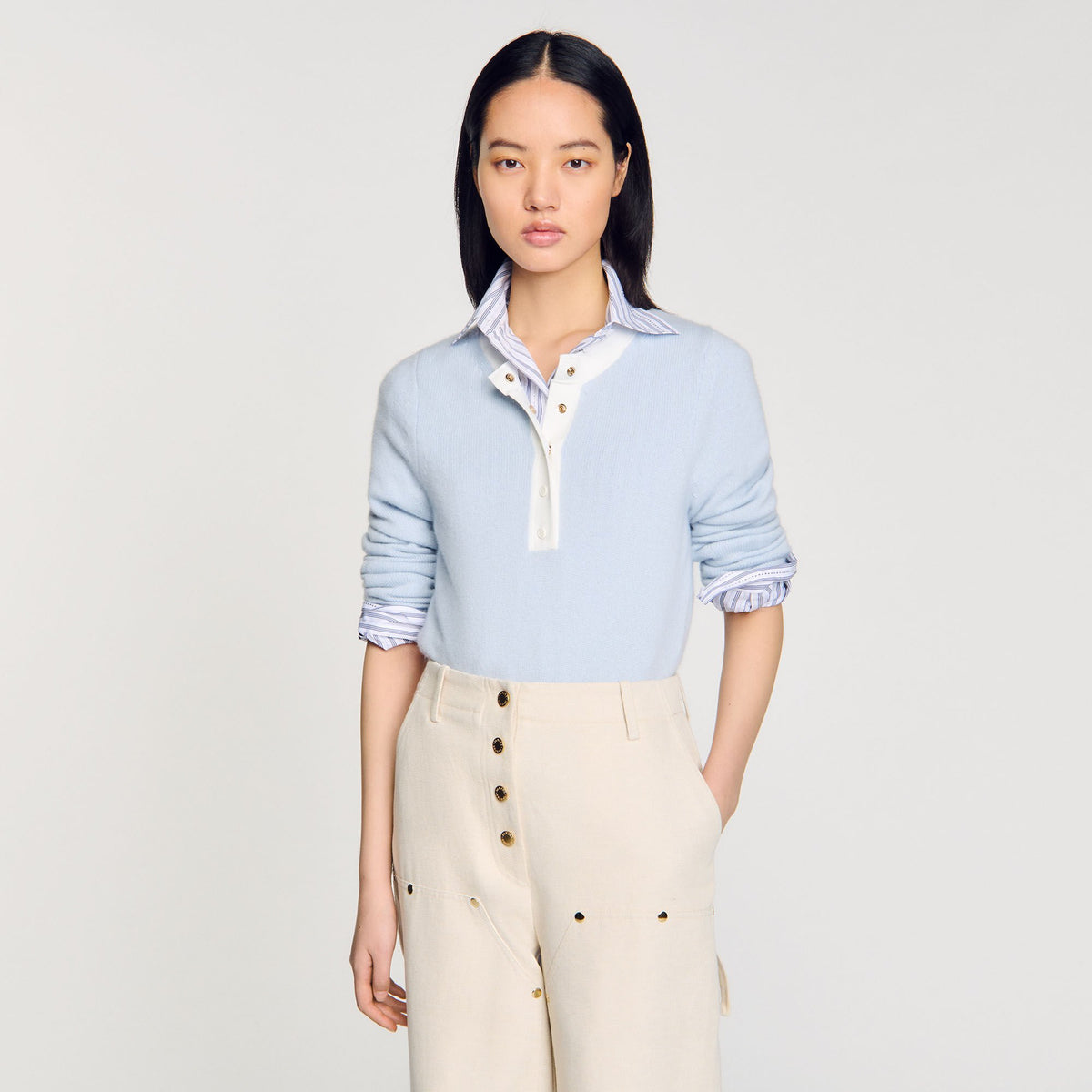 Wool and cashmere sweater | Sandro